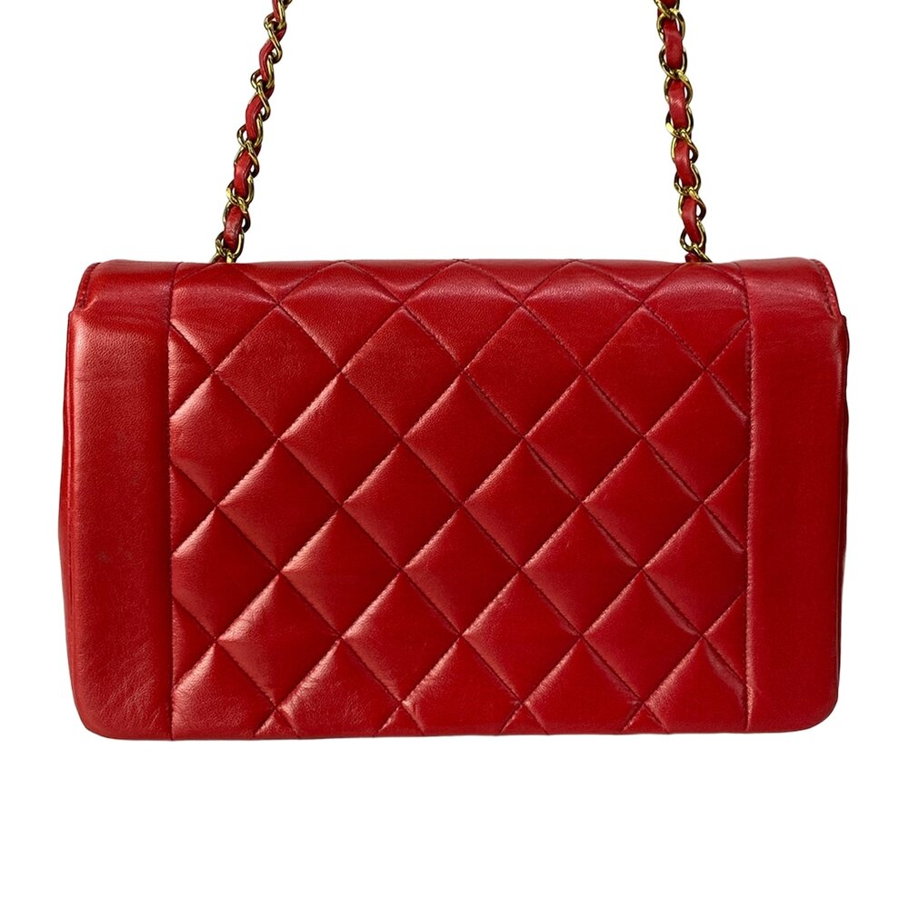 Chanel Diana Flap Matelasse Shoulder Bag A01165 - Picture 3 of 16